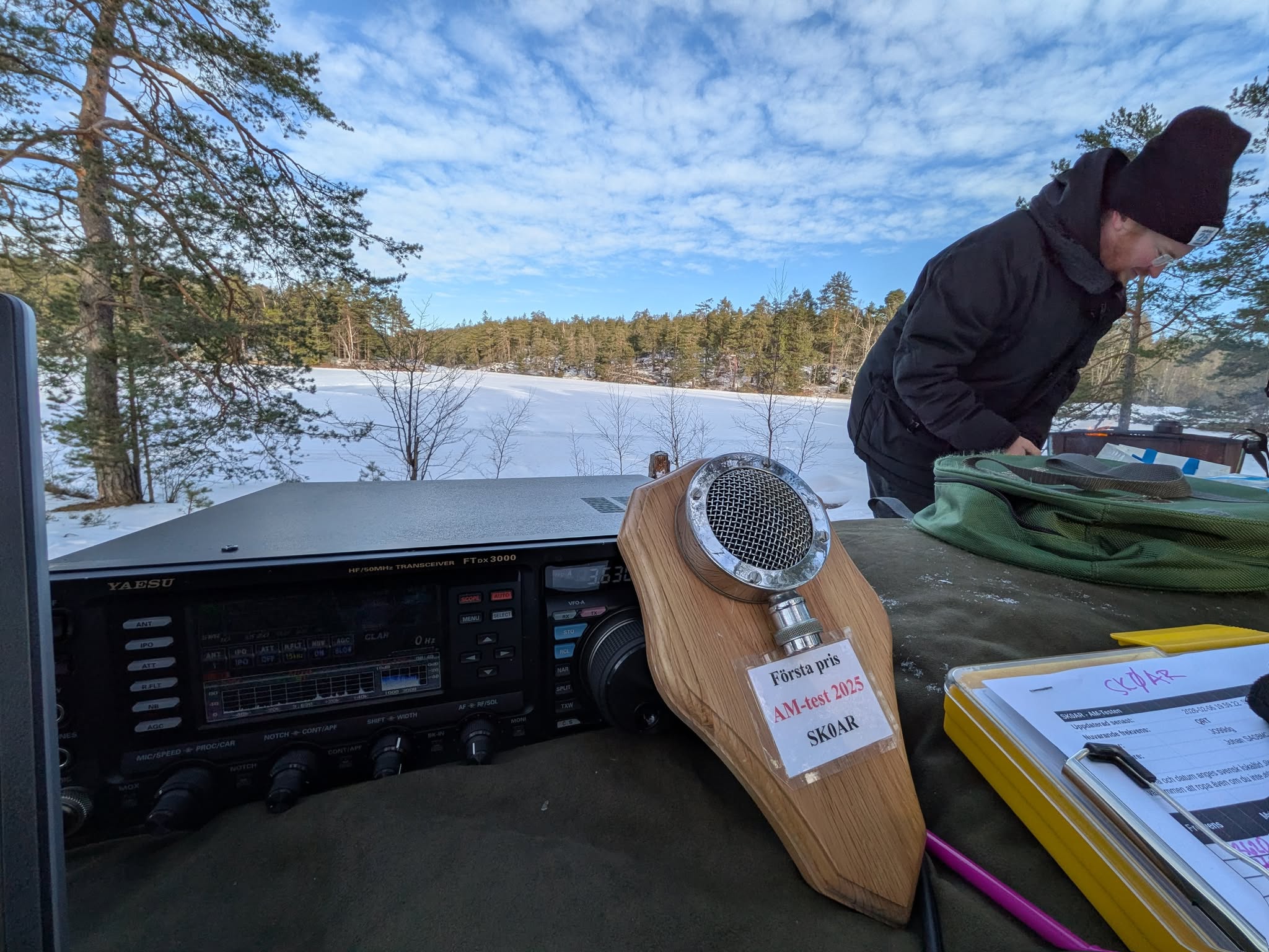 SK0AR deltog i AM-testen 2026 vinteromgången