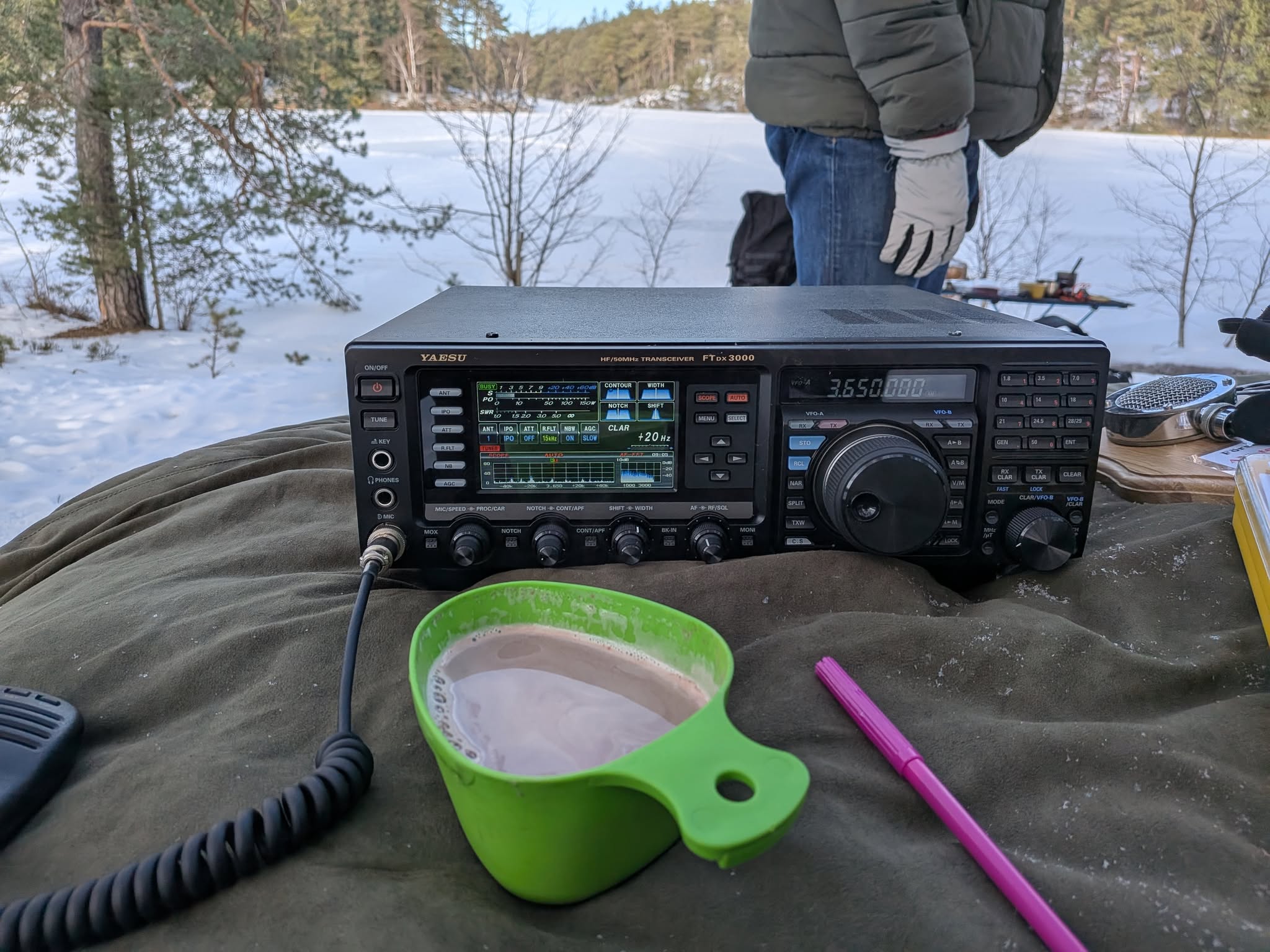 SK0AR deltog i AM-testen 2026 vinteromgången